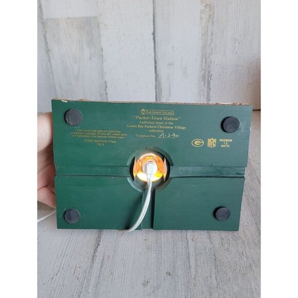Hawthorne Packard Town station 2003 Green Bay football Xmas accessory - Picture 11 of 11